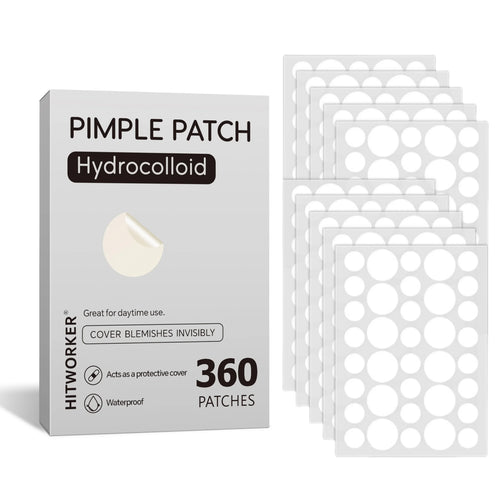 Parches para acné facial Invisible 360pz- cuidado de la piel y curación antiinflamatoria